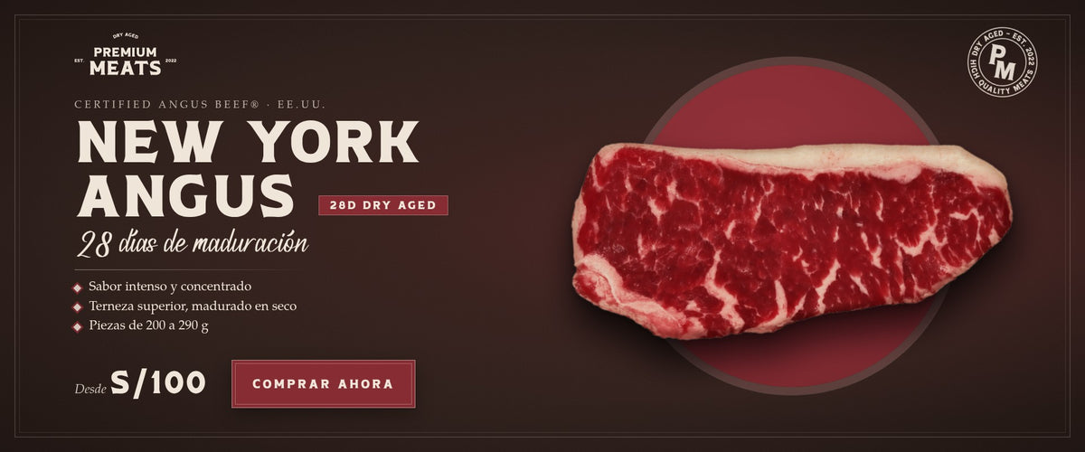 Cortes Dry Aged – New York Angus 28 días